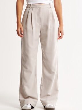 Abercrombie & Fitch Sloane Tailored Wide Leg Trouser